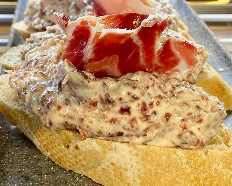 Pintxo de jamón